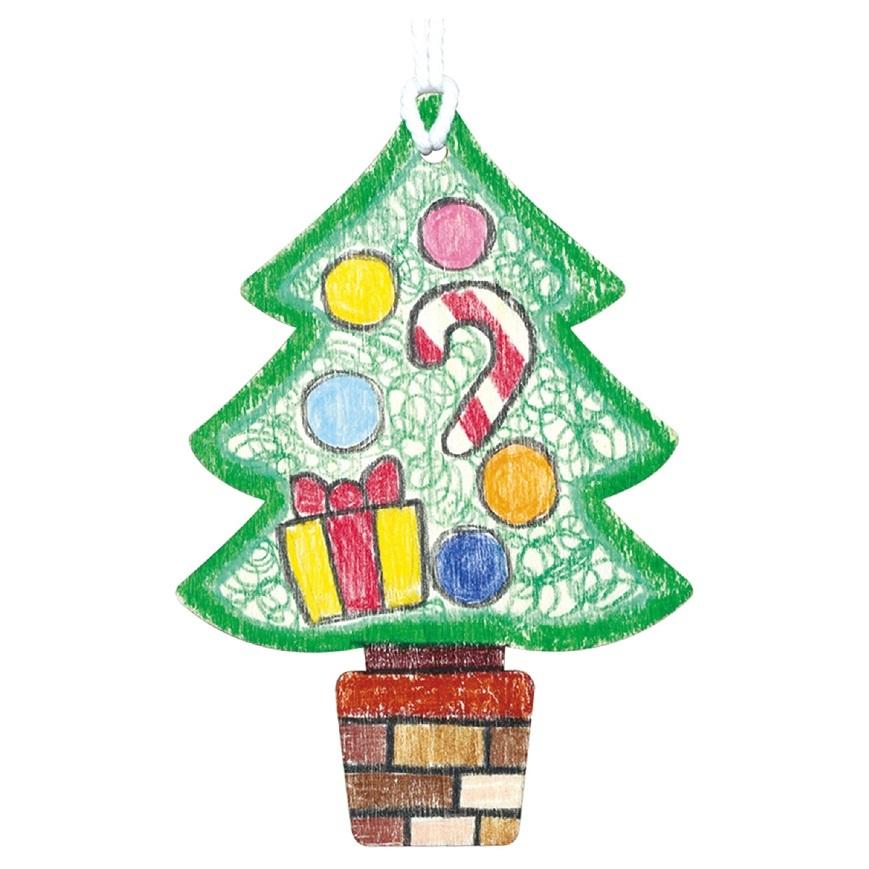 クリスマス木製オーナメント 25個までメール便可能 クリスマス イベント プレゼント アーテック 子ども 工作キット 手作り お絵かき 幼稚園 保育園 G キープオンyahoo ショップ 通販 Yahoo ショッピング