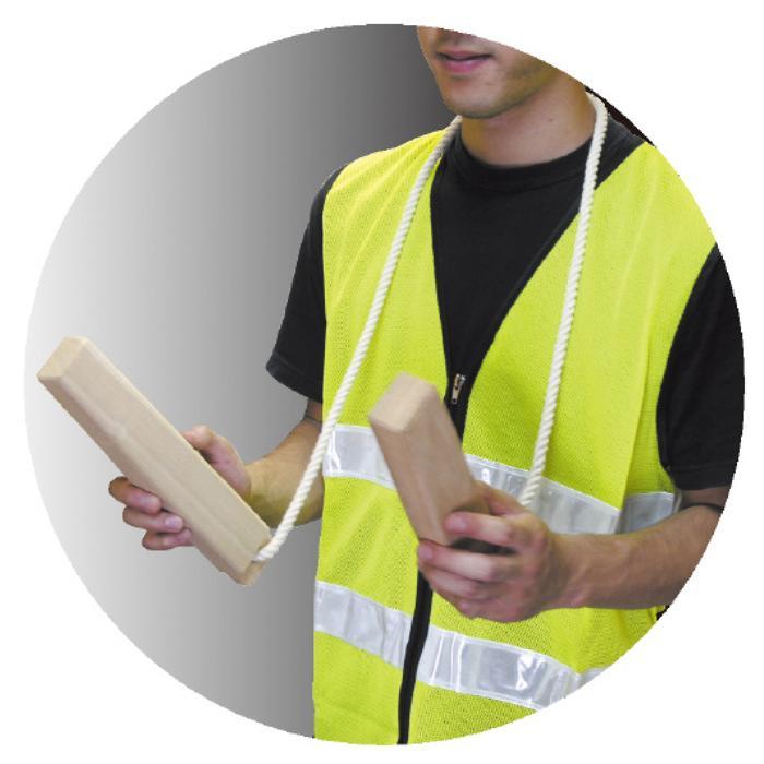 拍子木(ひも付) アーテック 夜警 夜回り パトロール 火の用心 見回り 祭り お祭り |  | 02