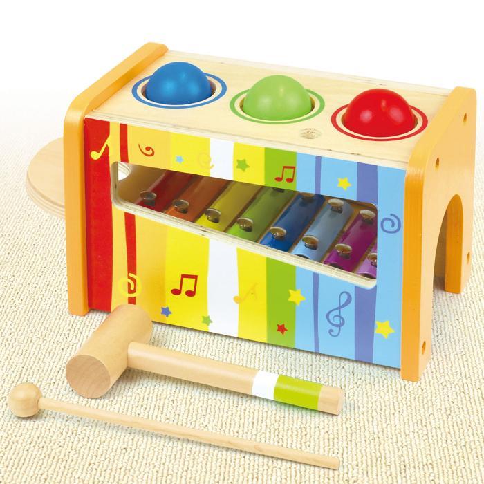 木製 トントン鉄琴　アーテック 知育玩具 おもちゃ 木製 木のおもちゃ ボール かわいい 幼児 音 音楽玩具 誕生日プレゼント 女の子 ラッピング クリスマス |  | 15