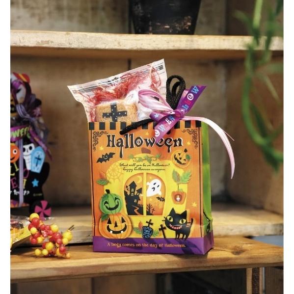 ゴーストハロウィン手提げ袋 (10枚までメール便可) アーテック イベント ハロウィン プレゼント 秋冬 紙袋 ハロウィン お菓子 ラッピング |  | 01