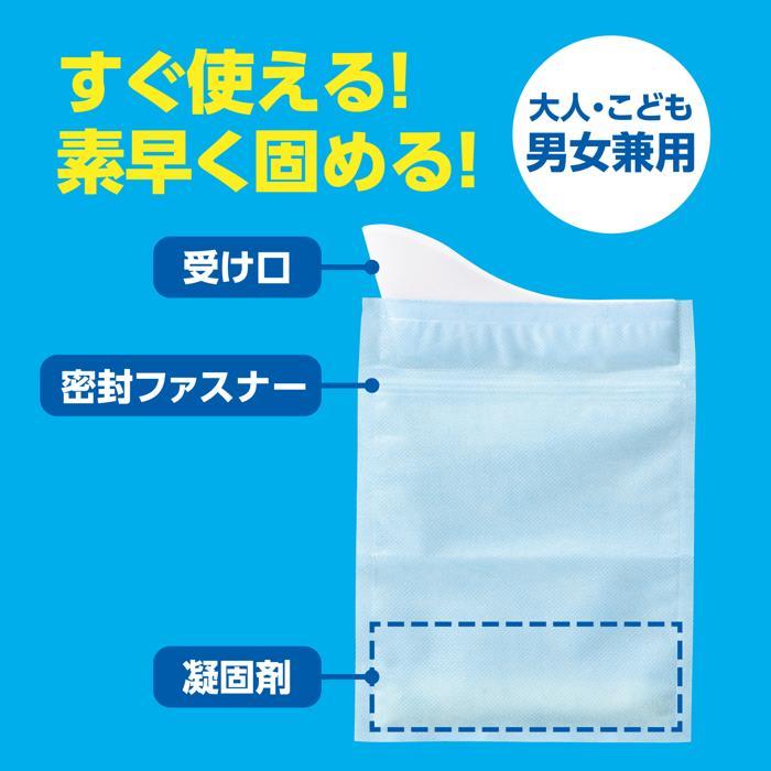 携帯簡易トイレ(メール便可) 避難所 防災用品 防災グッズ 避難用品 避難グッズ 消臭 抗菌 携帯用 災害 |  | 02