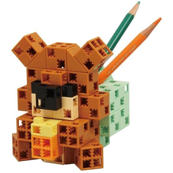 アーテックブロック　オフィスフレンズ　クマ プレゼント artecblocks ペン立て インテリア Artecブロック 写真立て キット 小物 | アーテックブロック | 01
