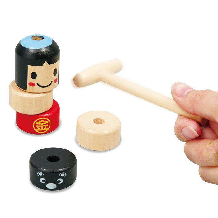 金太郎だるま落し　アーテック おもちゃ 幼児向け ゲーム お正月 |  | 02