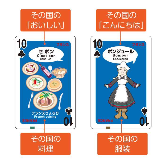 世界のいろいろトランプ(11個までメール便可) 　アーテック 知育カード カードゲーム かるた トランプ 勉強 小学生 幼稚園 保育園 |  | 03