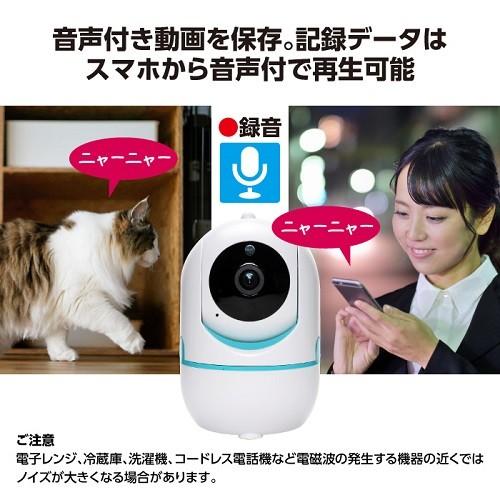 防犯見守りカメラ スマホアプリ対応見守りカメラ　防犯 留守番 ペット 通知 映像 子ども 自宅 家 ネットカメラ 外出先 簡易防犯カメラ 見守る |  | 09
