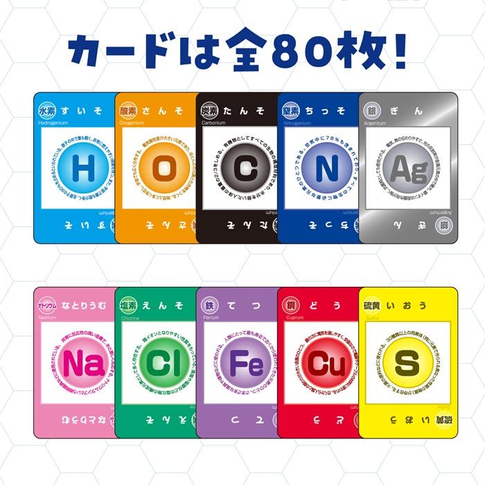 原子モデルカードゲーム　アーテック 知育カード カードゲーム かるた トランプ 勉強 教材 理科 化学式 元素記号 小学生 中学生 |  | 04