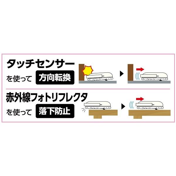 プログラミング お掃除ロボ(組立済) アーテック タッチセンサー 赤外線フォトリフレクタ DCモーター お掃除機ロボット 小学生 キット |  | 01