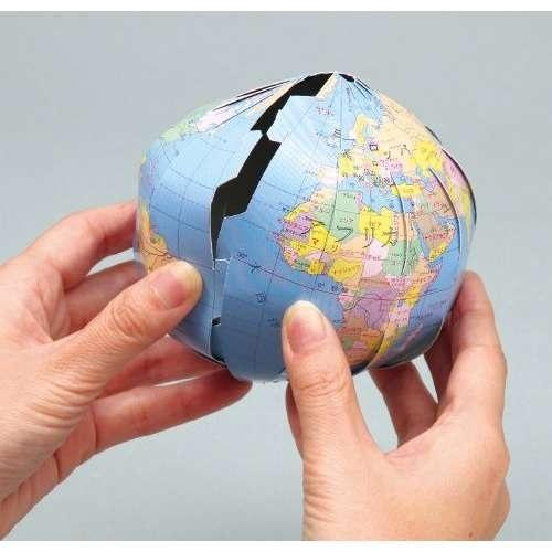 ペーパークラフト地球儀(φ10.6cm)(2個までメール便可) アーテック 地球儀 世界 紙 学校 組み立て式 コンパクト 持ち運び 小学生 中学生 |  | 02