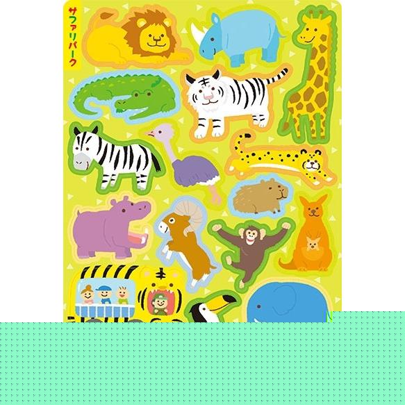 マグネットでぺったんこ どうぶつ(3個までメール便可)銀鳥産業 おもちゃ 知育玩具 絵本 知育絵本 動物 |  | 01