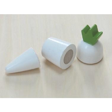 木のおもちゃ 　ミニ・大根(ネコポス可) だいわ 木製おもちゃ プレゼント ままごと　食材 誕生日 出産祝い クリスマス ラッピング |  | 01