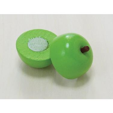 木のおもちゃ 　ミニ・青りんご　だいわ 木製おもちゃ プレゼント ままごと　食材 誕生日 出産祝い クリスマス ラッピング |  | 01