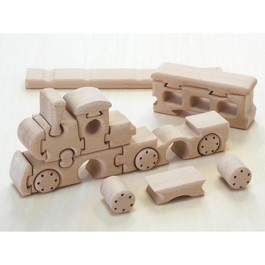 木のおもちゃ 汽車 だいわ 木製おもちゃ プレゼント パズル 絵合わせ 誕生日 出産祝い クリスマス ラッピング 立体 |  | 01