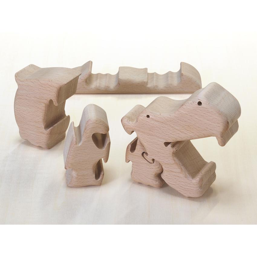 木のおもちゃ　かば　だいわ 木製おもちゃ プレゼント パズル 絵合わせ 誕生日 出産祝い クリスマス ラッピング |  | 01