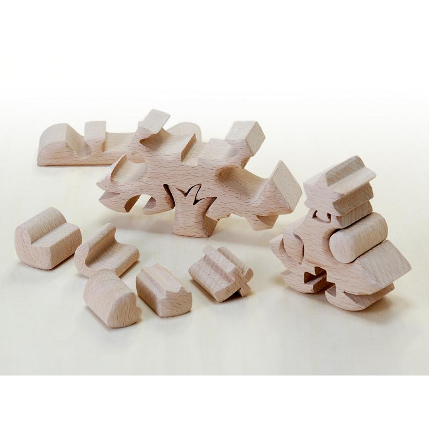 木のおもちゃ クリスマスツリー（大）だいわ 木製おもちゃ プレゼント パズル 絵合わせ 誕生日 クリスマス ラッピング 立体 インテリア |  | 01