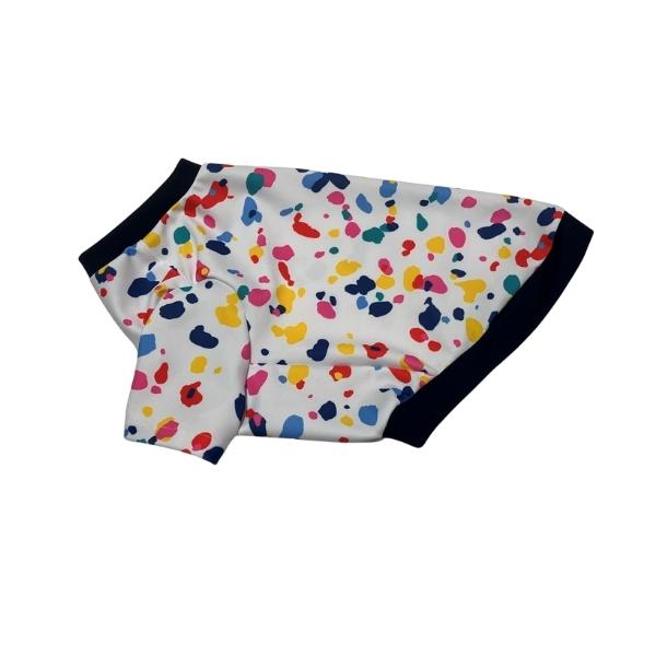 ドッグウェア ドット柄Ｔシャツ半袖 夏 犬 小型犬 可愛い かわいい 手作り 男の子 女の子 ハッピーライフ UVカット |  | 03