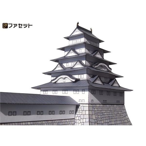 工作キット 復元 寛永度 二条城 日本名城シリーズNo46  1/300 ファセット お城 ペーパークラフト キット 趣味 大人 工作キット (12冊までネコポス可能) |  | 03