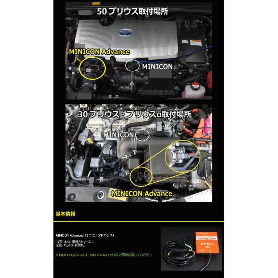 プリウスZVW50/51/55/52 サブコンピュータ HYBRAIN MINICON