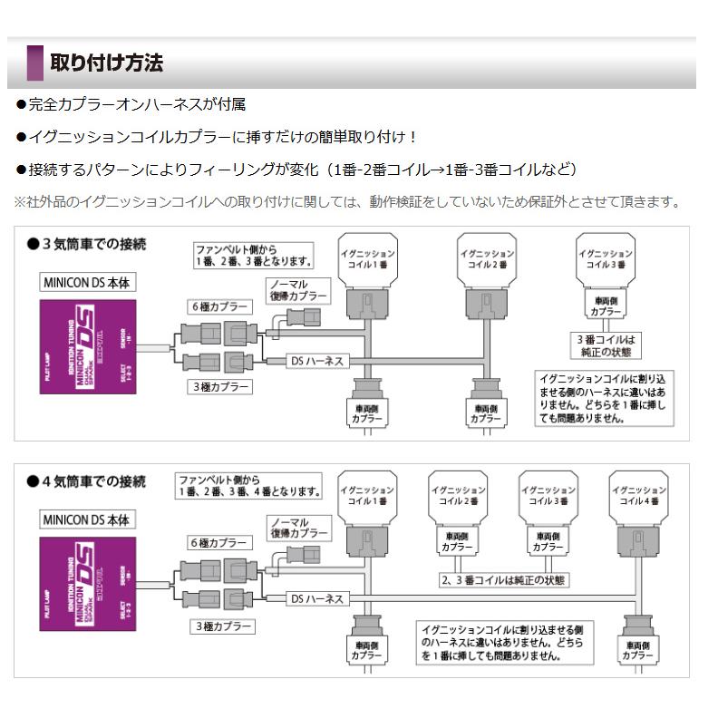 シエクル MINICON-DS 点火コイルチューニングサブコン 品番販売