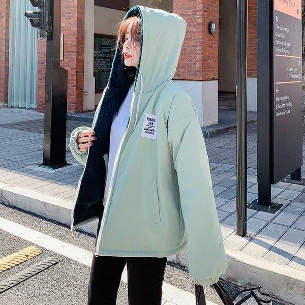 ボアブルゾン ボアコート レディース 冬 リバーシブル 韓国 もこもこ アウター ボアジャケット 当店の記念日
