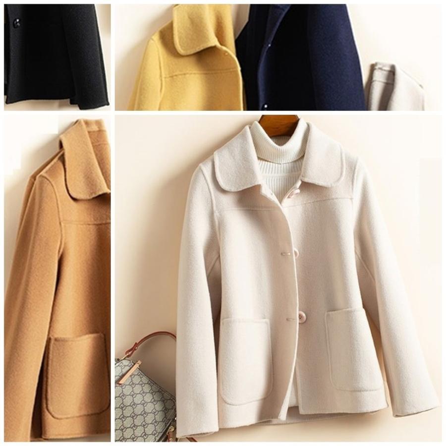 コート レディース ウール100 防寒 レディースコート 大きいサイズ アウター かわいい 大人女子 きれいめ レトロ おしゃれ M75 Mm02 Hollyhockヤフー店 通販 Yahoo ショッピング