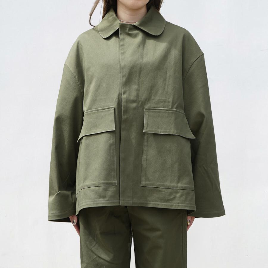 MAISON AGILE メゾン アギール ジャケット AGILE JACKET アギールジャケット AGILE-JACKET-KHK カーキ オリーブの画像