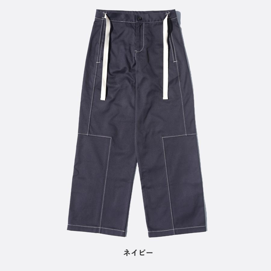 MAISON AGILE メゾン アギール QUADRAE NOUE PANTS クアドラエノウ パンツ QUADRAENOUEPANTS-NV メンズ レディース ブランド おしゃれ フランス製の画像