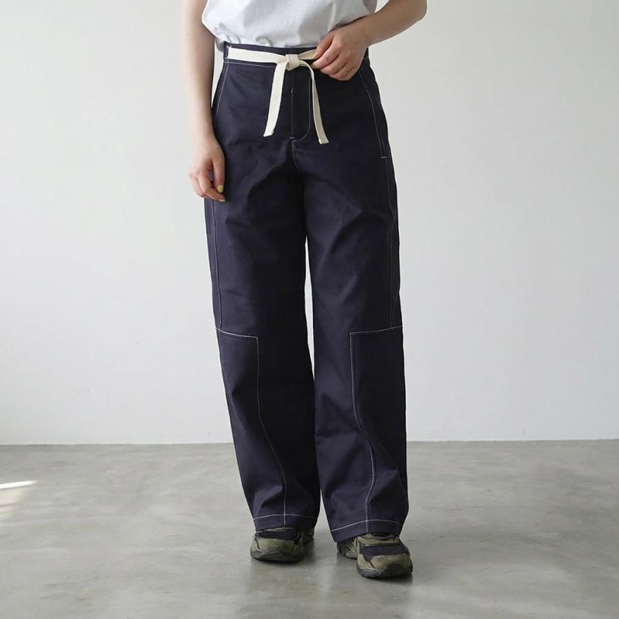 MAISON AGILE メゾン アギール QUADRAE NOUE PANTS クアドラエノウ パンツ QUADRAENOUEPANTS-NV メンズ レディース ブランド おしゃれ フランス製の画像