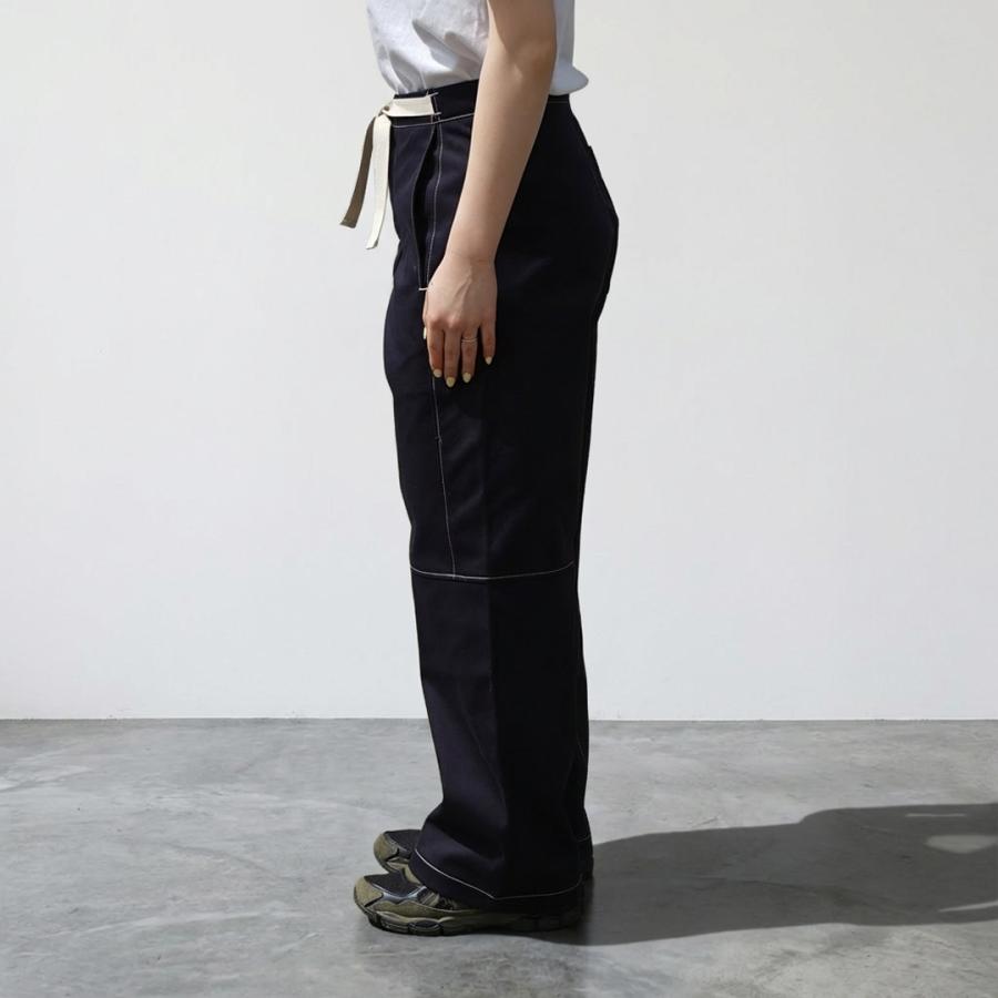 MAISON AGILE メゾン アギール QUADRAE NOUE PANTS クアドラエノウ パンツ QUADRAENOUEPANTS-NV メンズ レディース ブランド おしゃれ フランス製の画像