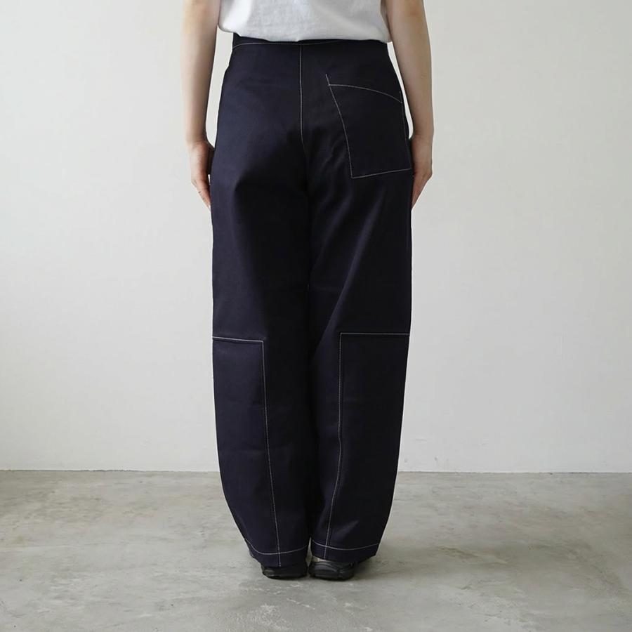 MAISON AGILE メゾン アギール QUADRAE NOUE PANTS クアドラエノウ パンツ QUADRAENOUEPANTS-NV メンズ レディース ブランド おしゃれ フランス製の画像