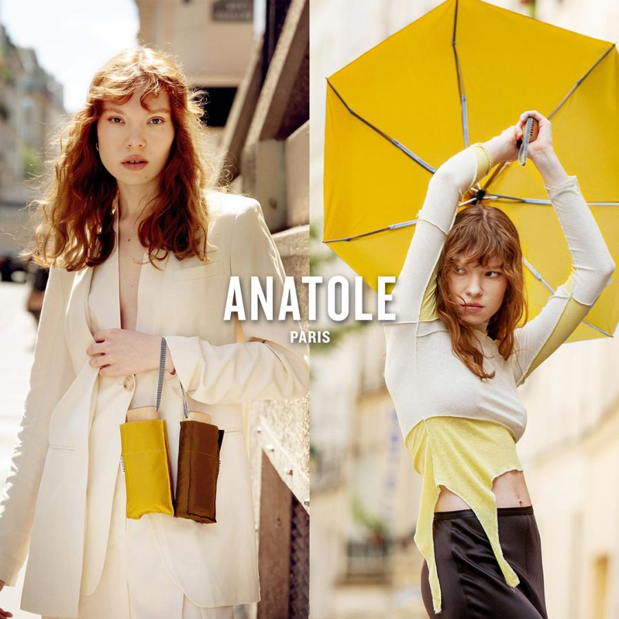 ANATOLE（アナトール） ソリッドカラー SOLID COLOR 折り畳み傘 無地