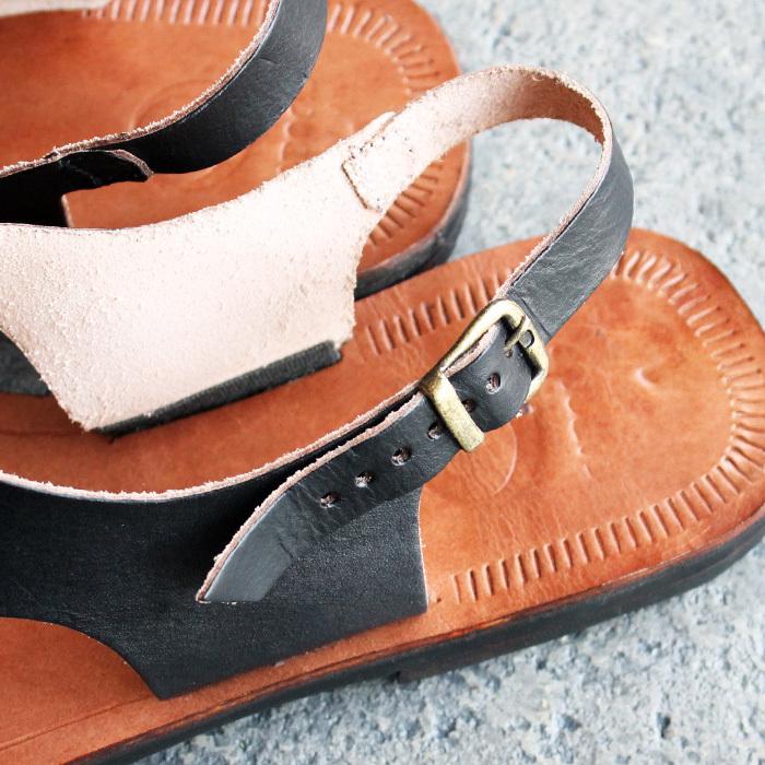 cabocro カボクロ leather sandal CABOCLO （カボクロ) Leather Sandal SALVADOR （レザーサンダル