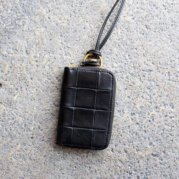 財布 メンズ 長財布 "DAMASQUINA ダマスキーナ  NECK WALLET BLOCK PATCHWORK -BLACK" レディース 男性 女性 使いやすい ブランド｜keeshop｜03