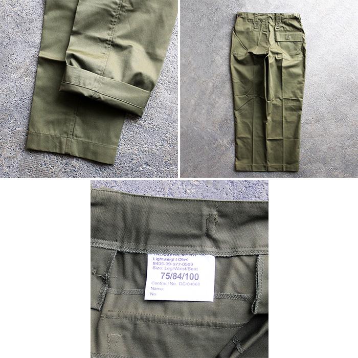 DEADSTOCK UK ARMY LIGHT WEIGHT BAKER PANTS カーゴパンツ ミリタリー