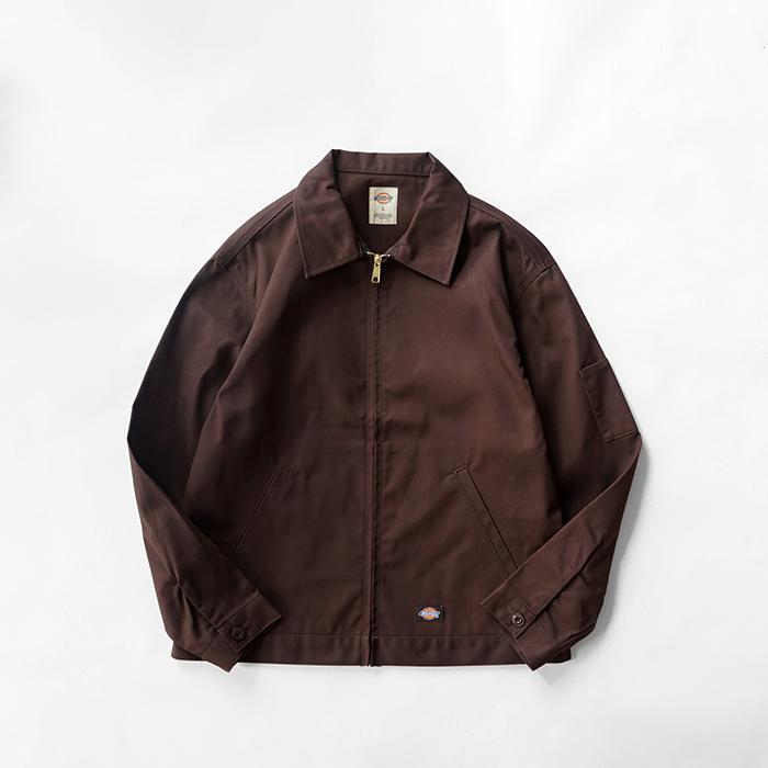 ディッキーズ　アイゼンハワージャケット　L ブラウン　中津川吾郎コラボ Dickies（ディッキーズ） Dickies Extended by GORO NAKATSUGAWA(MIN