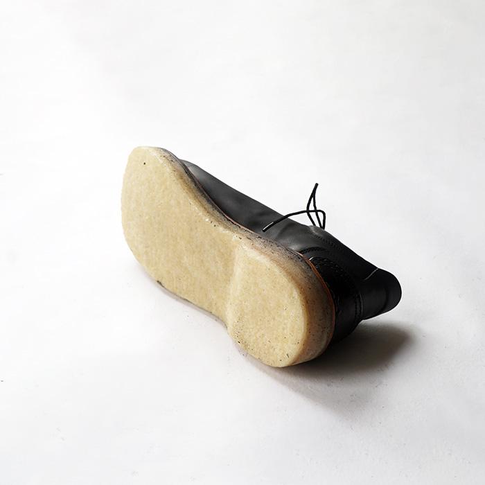 EL RESERO エルレセロ MOUNTAIN BOOTS -BLACK CALF/CRAPE SOLE