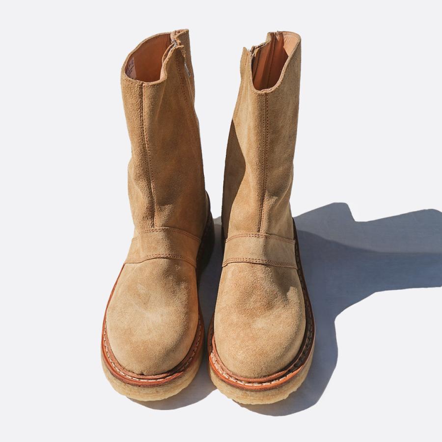 EL RESERO エルレセロ マウンテンブーツ ZIPBOOTS ジップブーツ クレープソール メンズ シンプル おしゃれ ブランド ノルウェイジャンの画像