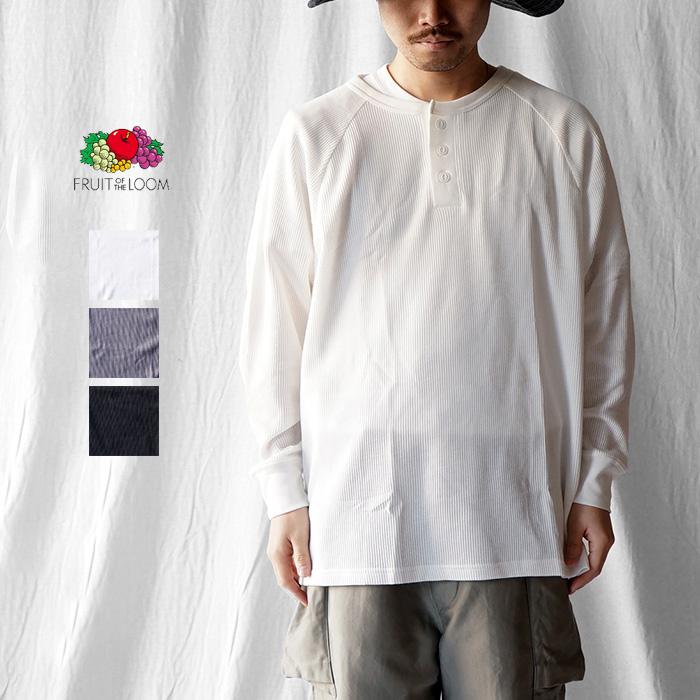 FRUIT OF THE LOOM（フルーツオブザルーム） FTL THERMAL HENRY NECK L