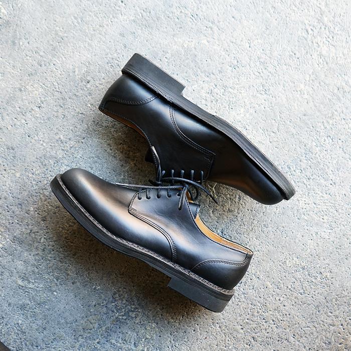 30%OFFセール GATINE ガティーヌ ATHENES -BLACK プレーントゥ 革靴 レザーシューズ シューズ ビジネスシューズ メンズ 靴 ブラック 爆買の画像