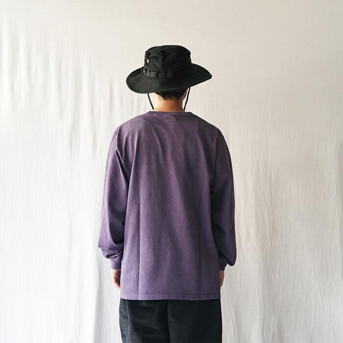 Goodwear（グッドウェア） L/S POCKET TEE PIGMENT DYE L/SポケットT