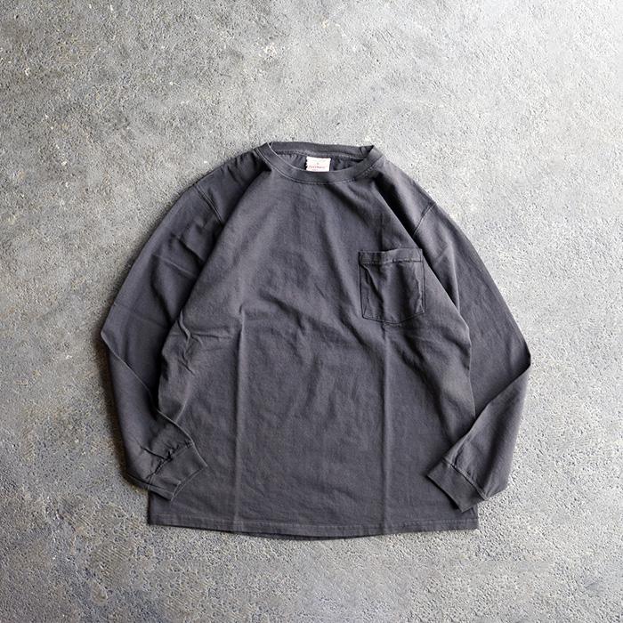 ロンT カットソー クルーネック"GOODWEAR グッドウェア  L/S POCKET TEE ロングスリーブ ポケット付きTシャツ 全14色 M/L/XL"トップス｜keeshop｜18