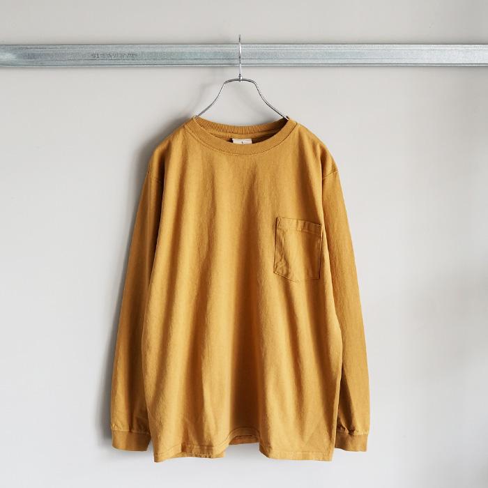 ロンT カットソー クルーネック"GOODWEAR グッドウェア  L/S POCKET TEE ロングスリーブ ポケット付きTシャツ 全14色 M/L/XL"トップス｜keeshop｜10