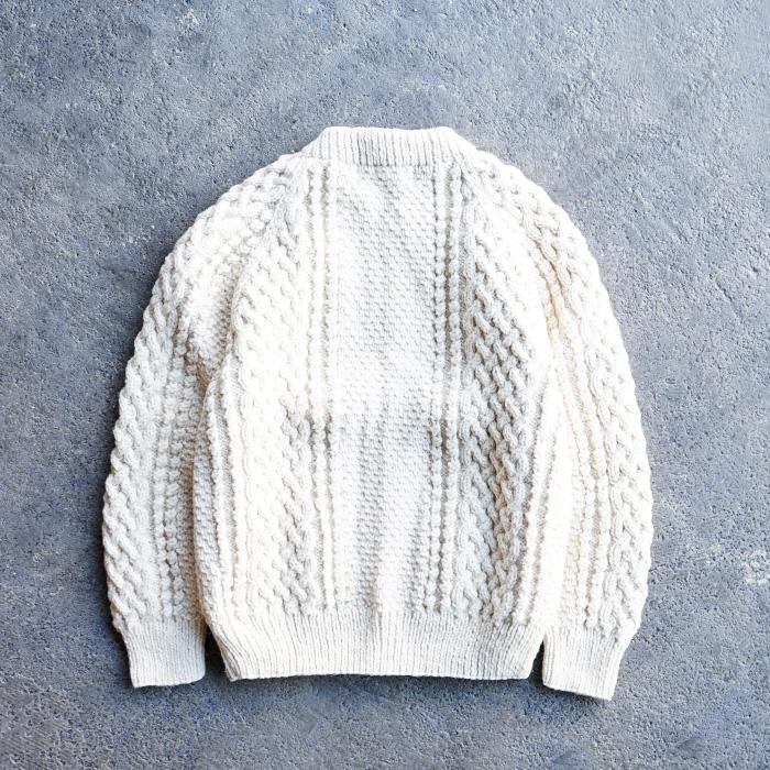 INVERALLAN インバーアラン 4A GOLFER -NATURAL カーディガン INVERALLAN インバーアラン 4A GOLFER -NATURAL カーディガン