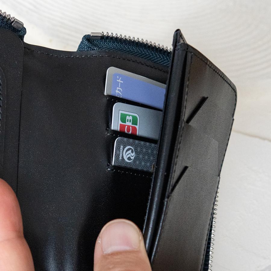 itti ラウンドファスナー ミドルウォレット 楽天市場】【別注商品】ITTI イッチ 財布 姫路黒桟革 ブラウン