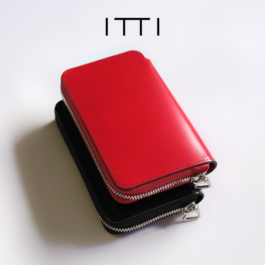 ITTI イッチ 財布 CRISTY SMART MID WLT.5 ALPS CARNO クリスティスマートミッドウォレット ITTI-WLT-006.5-AC ミドルウォレット ラウンドジップ コートバンの画像