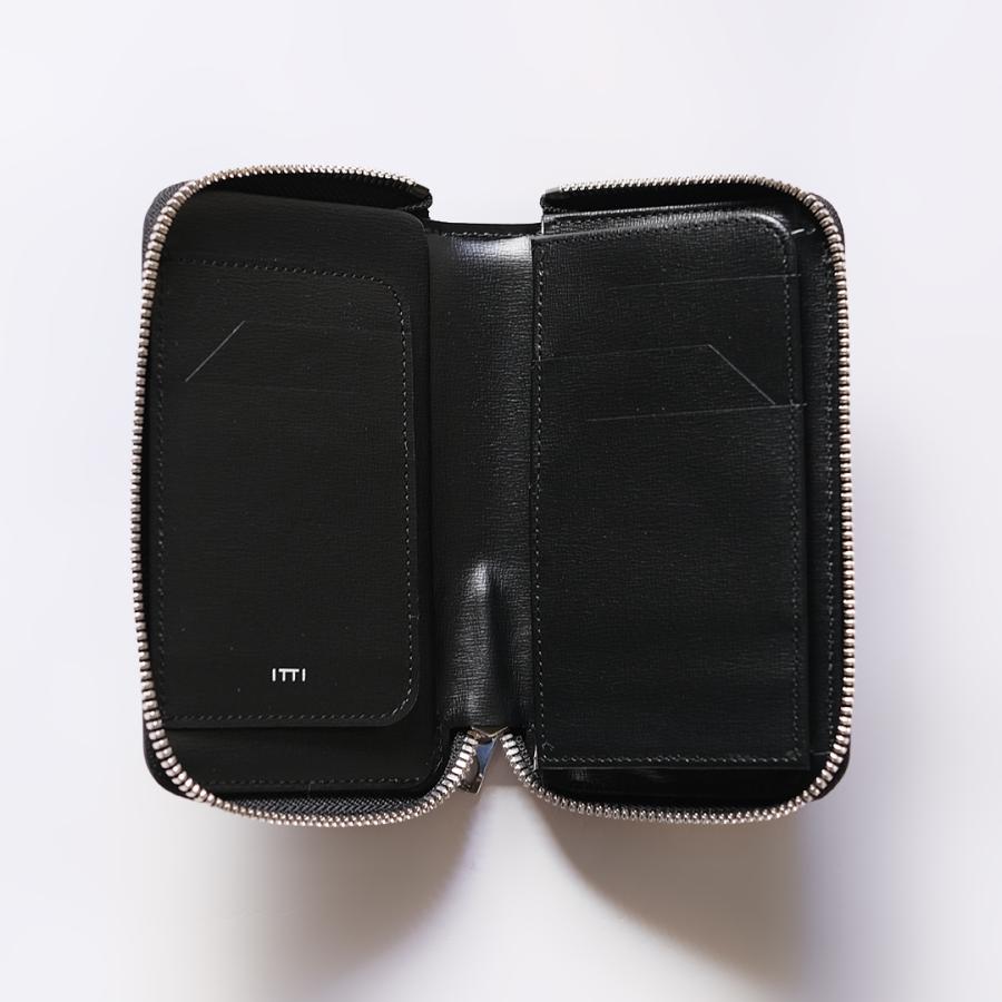 ITTI イッチ 財布 CRISTY SMART MID WLT.5 ALPS CARNO クリスティスマートミッドウォレット ITTI-WLT-006.5-AC ミドルウォレット ラウンドジップ コートバンの画像