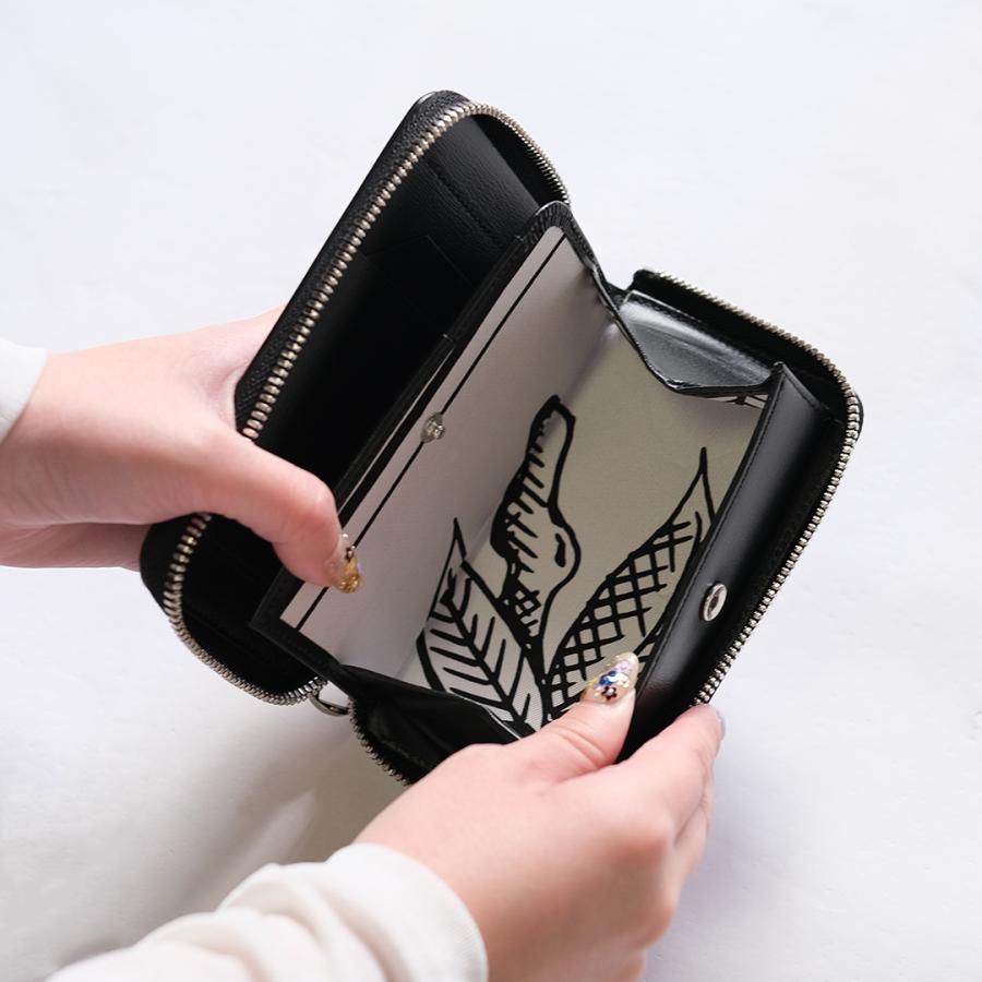 ITTI イッチ 財布 CRISTY SMART MID WLT.5 ALPS CARNO クリスティスマートミッドウォレット ITTI-WLT-006.5-AC ミドルウォレット ラウンドジップ コートバンの画像