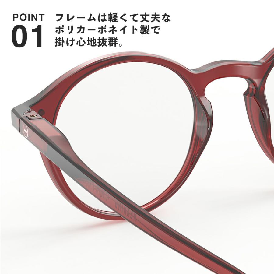 IZIPIZI（イジピジ） 老眼鏡 リーディンググラス D ボストン