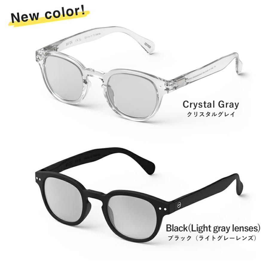 IZIPIZI（イジピジ） #C SUN LIGHT COLOR サングラス ボストン べっ甲