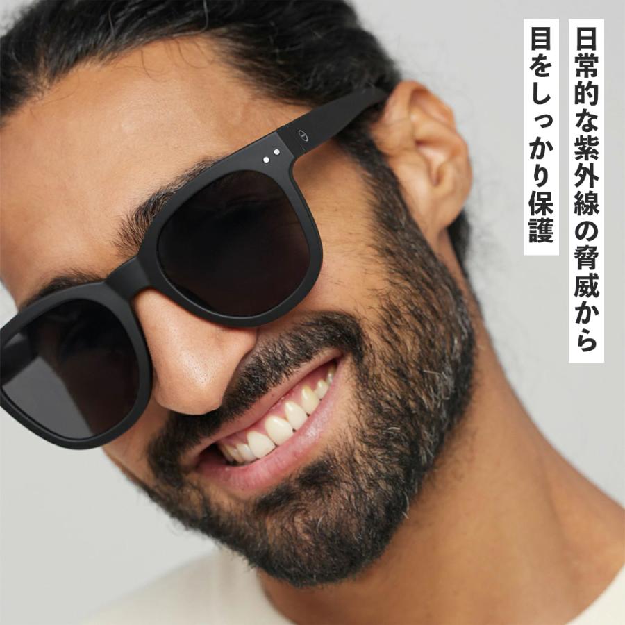 IZIPIZI サングラス ブラック　ビームス購入新品未使用 IZIPIZI（イジピジ） サングラス #N SUN 大きめのサングラス 爆買