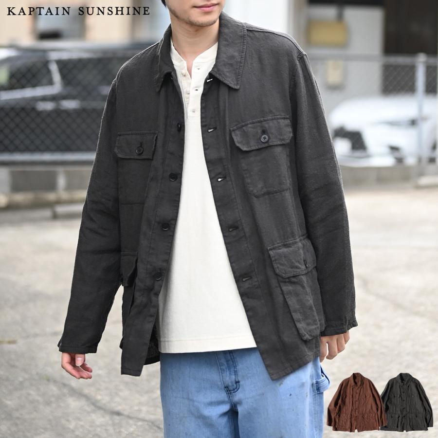 Kaptain Sunshine（キャプテン サンシャイン） Safari Shirt Jacket